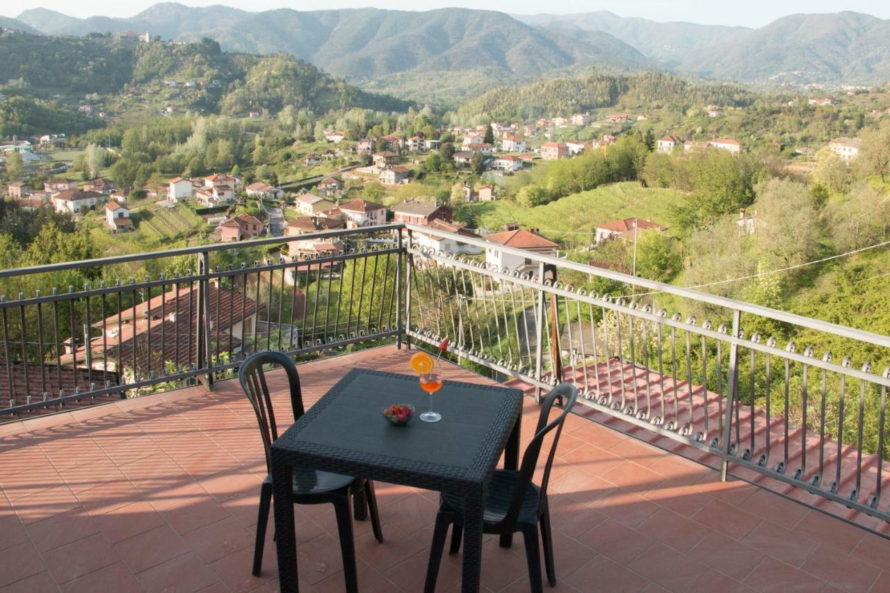 Country House La Scortica Beverino Bagian luar foto